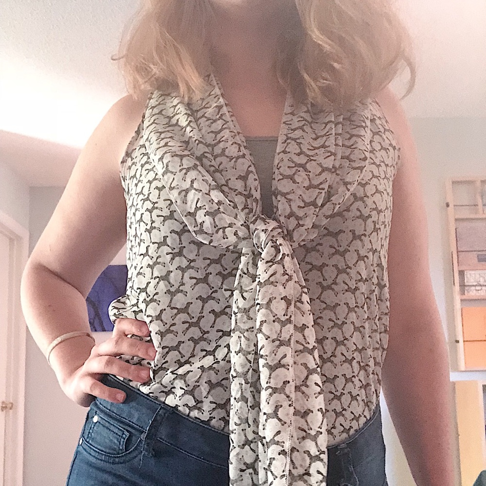 Anthro Zebra Top 💕